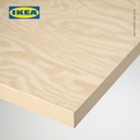 IKEA MITTCIRKEL/ADILS Meja Kerja/Belajar Minimalis Efek Kayu Pinus 120x60 cm
