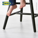 IKEA AGAM Kursi Tinggi Anak Hitam