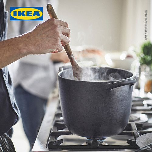 IKEA VARDAGEN Panci Dengan Penutup 5L