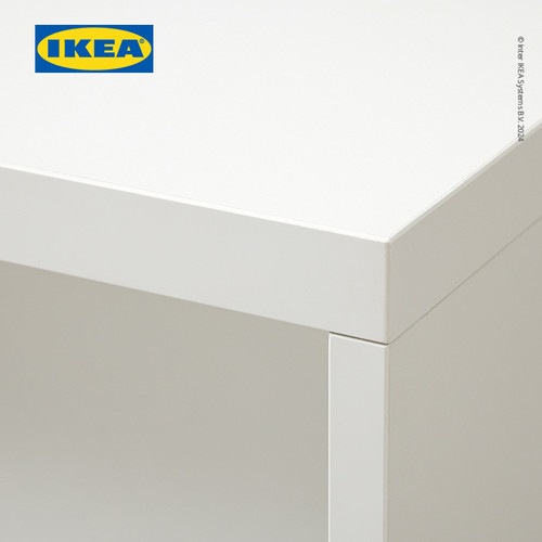IKEA BESTA Meja Tamu Minimalis Putih 120x56x38cm