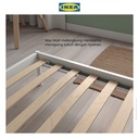 IKEA VEVELSTAD Rangka Tempat Tidur Minimalis Putih 120x200 cm