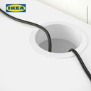 IKEA SMAGORA Meja Belajar Anak Berkuatlias Putih 93x51 cm