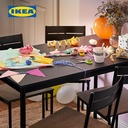 IKEA SANDSBERG Meja Hitam Minimalis 110x67 cm