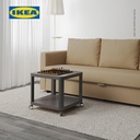 IKEA TINGBY Meja Samping dengan Roda 50x50 cm