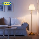 IKEA ARSTID Lampu Lantai Kuningan/Putih Minimalis