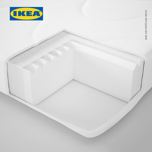 IKEA KRUMMELUR Kasur Busa untuk Ranjang Bayi 60x120x8 cm