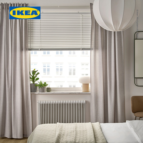 IKEA VECKLARFLY Tirai Venetian Putih 120x155 cm