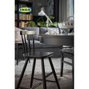 IKEA AGAM Kursi Tinggi Anak Hitam