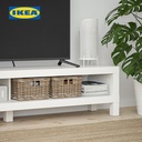 IKEA LACK Meja TV Minimalis Putih 160x35x36 cm