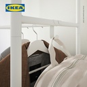 IKEA MACKAPAR Unit Rak Mantel Dengan Sepatu Minimalis Putih 78x32x200 cm
