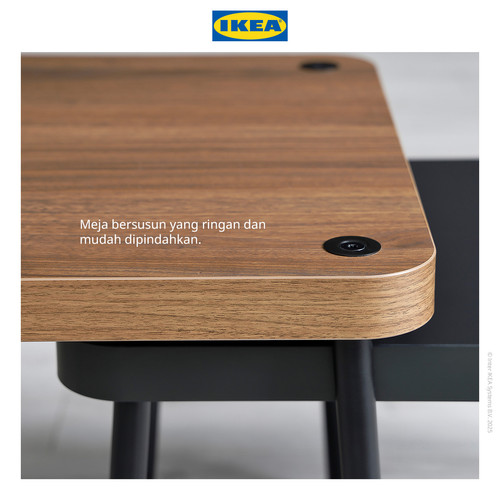 IKEA SONHULT Meja Tamu Bersusun Serbaguna Set Isi 2 pcs