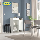 IKEA BAGGEBO Lemari Penyimpanan Minimalis Putih 78x92 cm