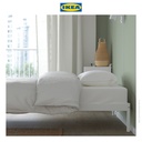 IKEA VEVELSTAD Rangka Tempat Tidur Minimalis Putih 120x200 cm