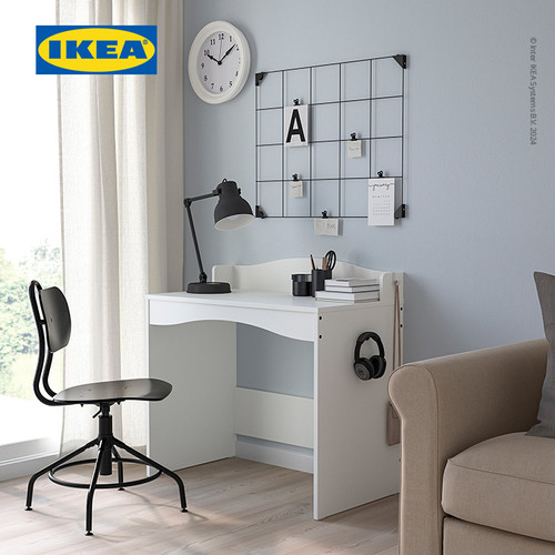 IKEA SMAGORA Meja Belajar Anak Berkuatlias Putih 93x51 cm