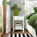 IKEA TONSTAD Meja Samping Tempat Tidur Putih Pudar 40x40x59 cm