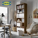 IKEA BILLY Rak Buku Minimalis Efek Kayu Oak Berkualitas 80x28x202 cm