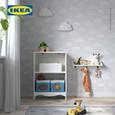 IKEA SMAGORA Meja Ganti Popok Bayi / Rak Buku Serbaguna Putih