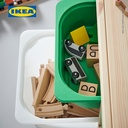 IKEA LILLABO Set Mainan Kereta dengan Rel Isi 45pcs