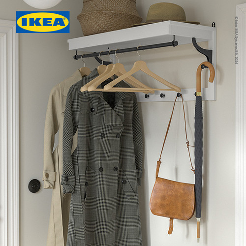 IKEA BUMERANG Gantungan Baju Minimalis
