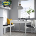 IKEA ANGSFRAKEN Alas Kursi / Tempat Duduk Hitam 36 cm