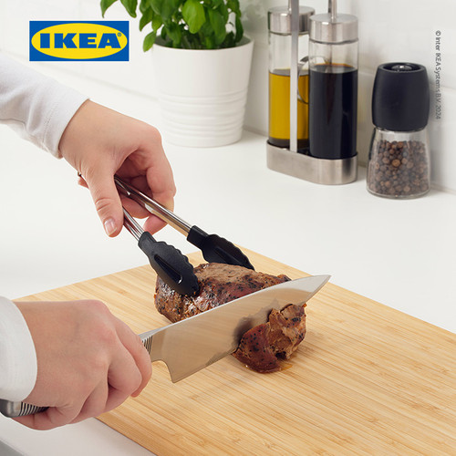 IKEA TILLAMPAD Penjepit / Pencapit Masak Stainless Steel 18cm Isi 2pcs