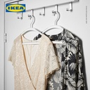 IKEA TRYSSE Gantungan Baju Putih/Abu-abu Isi 5pcs