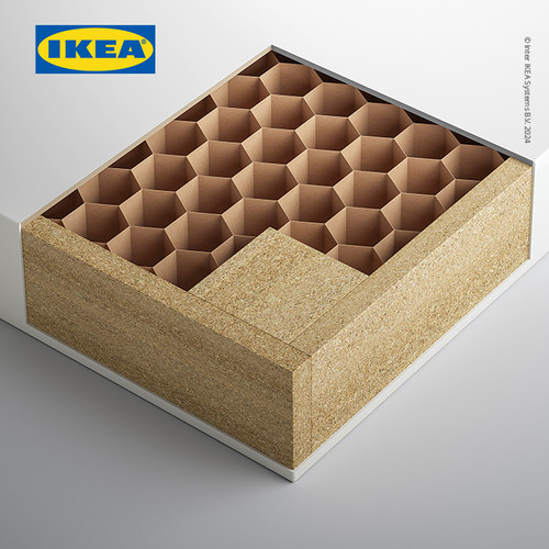 IKEA LACK Meja Kecil Samping Sofa Minimalis 55x55cm