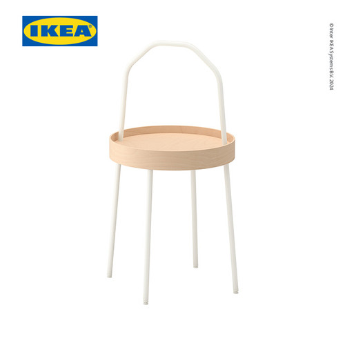 IKEA BURVIK Meja Samping Dengan Gagang Serbaguna 38 cm