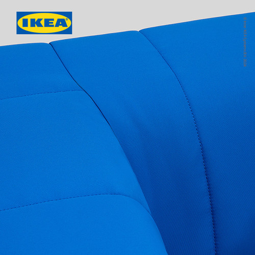 IKEA KLIPPAN Sofa 2 Dudukan LANGBAN Biru Terang