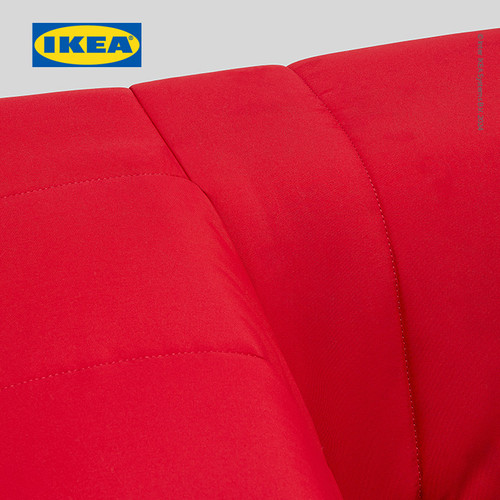 IKEA KLIPPAN Sofa 2 Dudukan LANGBAN Merah Terang
