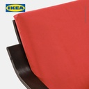 IKEA POANG Kursi Berlengan Sandaran Rendah Untuk Santai Hitam / Vissle Merah