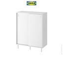 IKEA MACKAPAR Kabinet / Penyimpanan Tempat Sepatu Putih Minimalis 80x35x102cm