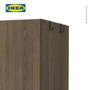 IKEA BRUKSVARA Lemari Pakaian 2 Pintu dan 2 Laci Minimalis 79x57x201 cm