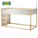 IKEA KURA Rangka Tempat Tidur Dapat Dibalik Minimalis 90x200 cm