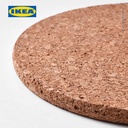 IKEA HEAT Alas Tatakan Panci Bahan Gabus 19cm Set Isi 3pcs