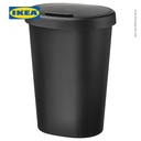 IKEA HOLASS Tempat Sampah Dengan Tutup Kapasitas 8 L