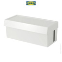 IKEA SATTING Kotak Pengatur Kabel Dengan Penutup Minimalis