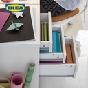 IKEA MICKE Unit Laci Beroda Mudah Dipindahkan 35x75 cm