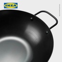 IKEA VARDAGEN Wajan Dengan Penutup Baja Karbon 30cm