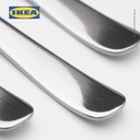 IKEA DRAGON Sendok Teh Baja Tahan Karat 17cm Set Isi 6pcs