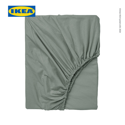 IKEA DVALA Sprei Kasur Berkaret 80x200cm