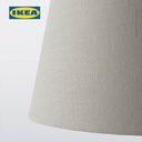 IKEA SKOTTORP Kap Lampu Abu-Abu Muda 33cm