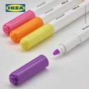 IKEA MALA Spidol Papan Tulis Aneka Warna Isi 4pcs