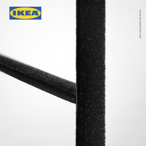 IKEA STRYKIS Gantungan Celana Hitam Minimalis