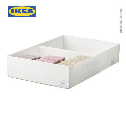 IKEA STUK Kotak Penyimpanan Dengan Kompartemen 34x51x10 cm