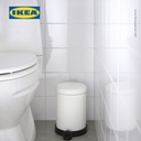 IKEA TOFTAN Tempat Sampah Minimalis Putih 4L