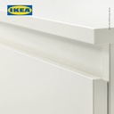 IKEA KULLEN Lemari 2 Laci Putih Minimalis 35x49 cm
