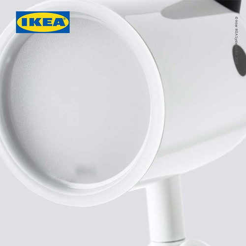 IKEA KRUX Lampu Meja Kerja Warna Putih