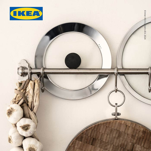 IKEA KLOCKREN Tutup Panci Kaca 29cm