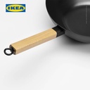 IKEA VARDAGEN Wajan Dengan Penutup Baja Karbon 30cm